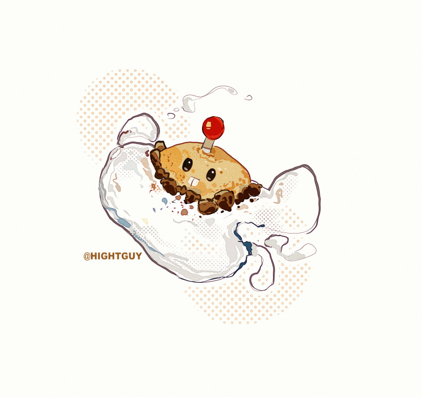 highres hightguy no_humans plant plants_vs._zombies potato_mine_(plants_vs._zombies) water white_background