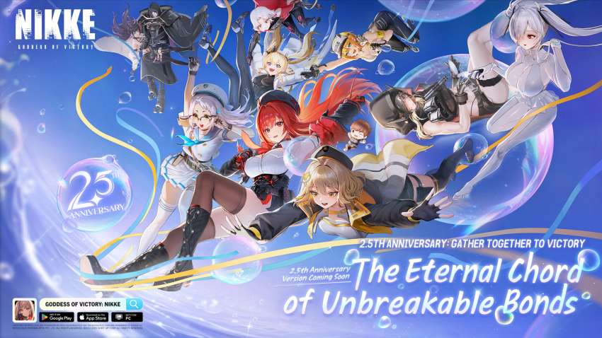 6+girls anis_(nikke) blonde_hair cinderella_(nikke) commander_(nikke) counters_(nikke) drake_(nikke) english_text goddess_of_victory:_nikke grave_(nikke) highres laplace_(nikke) long_hair matis_(nikke) maxwell_(nikke) mihara_(nikke) multiple_girls neon_(nikke) official_art purple_hair rapi_(nikke) rapi_(red_hood)_(nikke) red_hair wardress_(nikke) white_hair yuni_(chimera)_(nikke) yuni_(nikke)