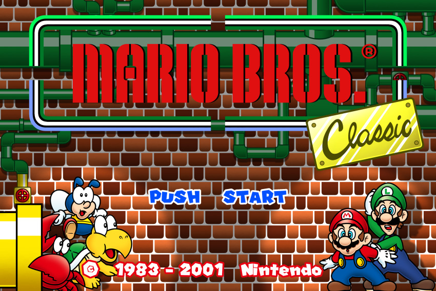 absurdres brothers bug crab facial_hair fighter_fly fly gloves hat highres industrial_pipe insect koopa_troopa luigi mario mario_(series) mario_bros. mustache nintendo overalls rukisan_1117 sewer sewer_pipe shirt shoes siblings sidestepper turtle