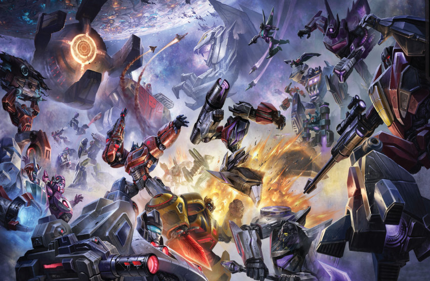 aaron_limonick arcee autobot battle blade brawl_(transformers) bumblebee cannon contrail cybertron decepticon epic explosion flying frenzy_(transformers) glasses goggles gun helmet highres ironhide jazz_(transformers) jetfire laserbeak lips logo mace mecha megatron name_characters no_humans non-web_source official_art omega_supreme optimus_prime planet promotional_art ratchet_(transformers) realistic rifle robot rumble_(transformers) science_fiction sentinel_prime shockwave_(transformers) slipstream_(transformers) sniper_rifle solid_eyes soundwave_(transformers) space spacecraft starscream sword throwing transformers transformers:_war_for_cybertron trypticon weapon