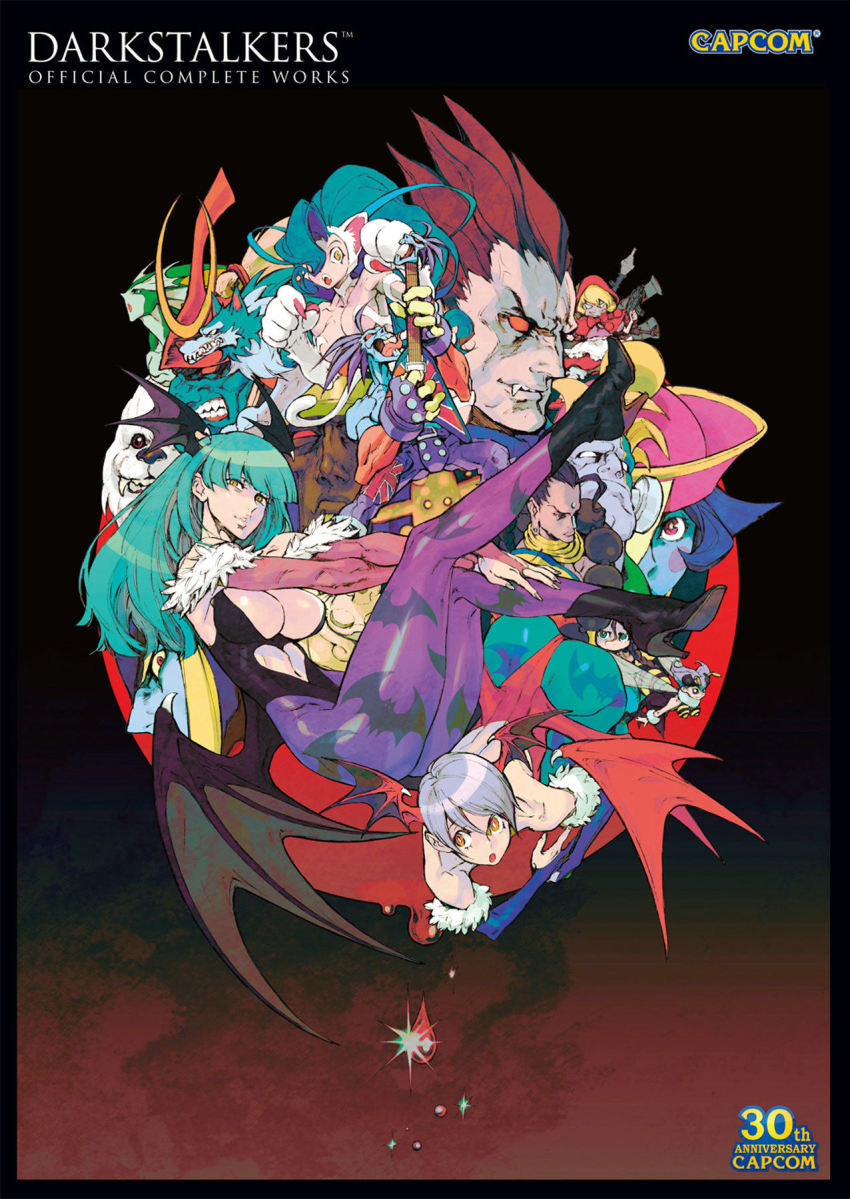 6+boys 6+girls :o age_difference anakaris animal_ears animal_hands animal_print anita_(darkstalkers) ankle_boots apron aqua_eyes aqua_hair aqua_pantyhose aqua_skin armor armpits arthropod_girl ass rikuo_(darkstalkers) back bare_shoulders bat_print bat_wings beads bee_girl belt big_hair bishamon_(darkstalkers) black_sclera blonde_hair blood bloomers blue_eyes blue_hair blue_skin blunt_bangs blush blush_stickers boots border bow braid brazil breasts bridal_gauntlets brown_hair b.b._hood capcom cat_ears child claws cleavage clenched_teeth cloak clothing_cutout colored_sclera colored_skin copyright_name crossed_arms dark_skin demitri_maximoff demon_girl donovan_baine earlobes earrings electric_guitar everyone evil_grin evil_smile facial_mark fang feathers felicia_(darkstalkers) fingernails flipped_hair forehead_mark full_moon fur fur_trim jon_talbain gibson_flying_v gloves gradient_background grin guitar gun hair_between_eyes hair_over_one_eye hat head_wings heart heart_cutout helmet high_heel_boots high_heels highleg highleg_leotard highres hood insect_girl insect_wings instrument japanese_armor jedah_dohma jewelry jiangshi kabuto_(helmet) large_breasts legs_up hsien-ko leotard light_purple_hair lilith_(darkstalkers) long_earlobes long_fingernails long_hair long_tongue looking_at_viewer looking_to_the_side low_wings m1_bazooka merman midriff mini_person minigirl monster_boy moon morrigan_aensland multiple_boys multiple_girls mummy music navel_cutout neck_ring nishimura_kinu no_pupils nude official_art ofuda open_mouth orange_eyes outstretched_arms pants pantyhose parted_lips patterned_legwear paw_pose huitzil_(darkstalkers) playing_instrument prayer_beads print_legwear purple_hair purple_legwear pyron q-bee red_eyes red_hair red_leotard red_moon robot rocket_launcher samurai sasquatch_(darkstalkers) sharp_teeth short_hair siblings sisters smile sparkle spiked_hair stretched_earlobes submachine_gun teeth thong thong_leotard tongue tongue_out topless_male underwear union_jack vampire darkstalkers victor_von_gerdenheim waist_apron weapon werewolf white_eyes wings yellow_eyes yellow_sclera yeti_(creature) lord_raptor zombie