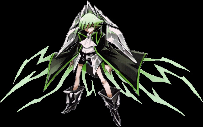 armor highres lyserg_diethel mastema_dolkeem morphin oversoul_koubaku shaman_king takei_hiroyuki transparent_background zelel