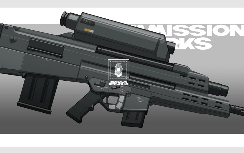 absurdres airburst_grenade_launcher alliant_techsystems assault_rifle bullpup carbine commission computerized_scope contraves_brashear_systems grenade_launcher gun hazard_symbol heckler_&amp;_koch highres huge_weapon iwasawayuki l-3_communications_corporation l3_technologies long_gun military_program modular_weapon_system multi-weapon multiple-barrel_gun night-vision_device no_humans objective_individual_combat_weapon_(military_program) objective_infantry_combat_weapon_(military_program) original precision-guided_firearm prototype_design rifle scope selectable_assault_battle_rifle_(military_program) semi-automatic_grenade_launcher short-barreled_rifle sight_(weapon) signature skeb_commission smart_scope solo telescopic_sight thermal_weapon_sight transforming_weapon under-barrel_configuration underbarrel_assault_rifle underbarrel_rifle unfinished weapon weapon_focus xm104_(smart_scope) xm29_oicw