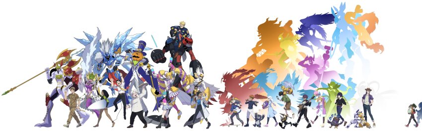 absurdres angel angel_girl armor axe bear bearmon bird chaosmon chaosmon_valdur_arm digimon digitama egg falcomon_(digimon_savers) frosvelgrmon funbeemon heavyleomon herissmon hexeblaumon hiandromon highres ice lalamon lance lovelyangemon mask medarot medievaldukemon metabee noblepumpmon omedamon original pawnchessmon_(black) penmon plant polearm pumpkin queenchessmon rasenmon ravmon robot rokusho_(medarot) rosemon simple_background tigervespamon valkyrimon weapon white_background wings