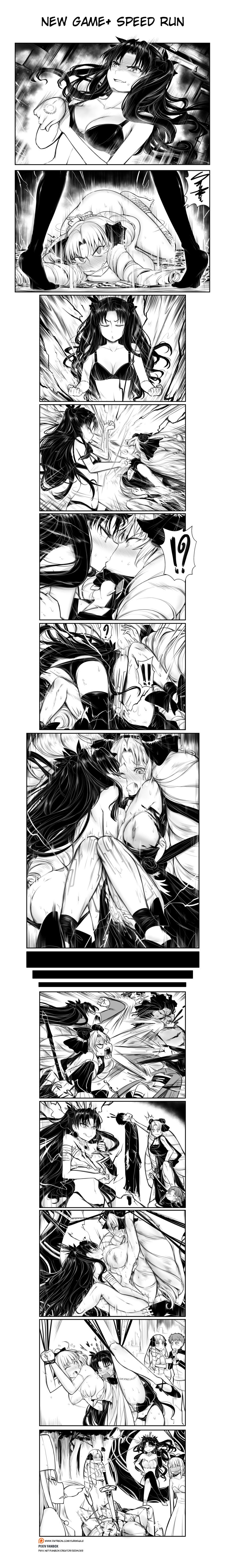 6+boys 6+girls absurdres angry archer_(fate) armlet artoria_pendragon_(fate) astraea_(fate) astraea_(first_ascension)_(fate) asymmetrical_legwear asymmetrical_sleeves bdsm big_hair bikini black_bikini bondage bound bow bra braid camera chalice comic command_spell cu_chulainn_(fate) cu_chulainn_(fate/stay_night) cup dress drill_hair earrings emiya_shirou excalibur_(fate/stay_night) fate/grand_order fate/stay_night fate_(series) fingering forced forced_kiss french_kiss gilgamesh_(fate) good_end grabbing_another&#039;s_breast greyscale groping hair_bow heracles_(fate) highres holy_grail_(fate) hoop_earrings illyasviel_von_einzbern ishtar_(fate) jewelry kiss long_hair long_image luviagelita_edelfelt magic_circuit matou_sakura medea_(caster)_(fate) medea_(fate) medusa_(fate) medusa_(rider)_(fate) monochrome multiple_boys multiple_girls neck_ring pointy_ears ponytail quad_drills rape rulebreaker saber_(fate) sasaki_kojirou_(fate) side_braid silent_comic swimsuit tall_image thighhighs tohsaka_rin two_side_up type-moon underwear uneven_legwear uneven_sleeves white_bikini yuri yuriwhale