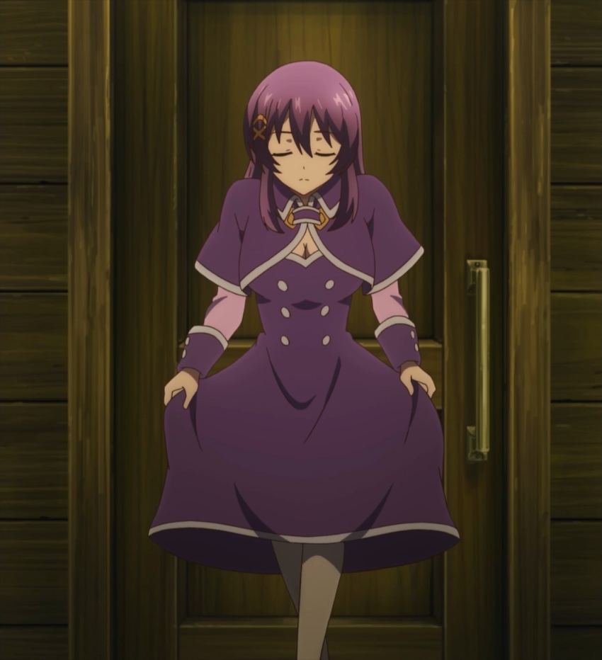 1girl breasts cleavage highres isekai_cheat_magician stitched tagme third-party_edit