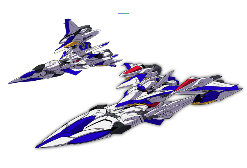 artist_request reference_sheet eclipse_gundam from_below gundam gundam_seed gundam_seed_eclipse mecha mobile_armor multiple_views no_humans official_art robot science_fiction shadow transparent_background wings