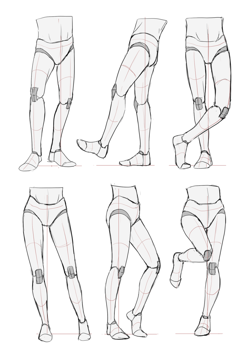 greyscale guide highres how_to joints monochrome no_humans original robot robot_joints rpirwast6k1881 standing