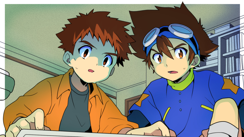 digimon digimon_adventure digimon_adventure:_bokura_no_war_game izumi_koshiro tagme yagami_taichi