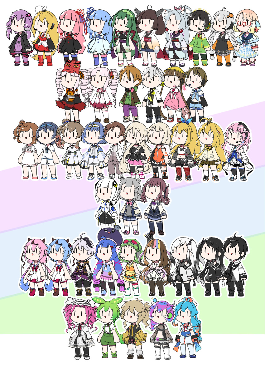 5boys 6+girls a.i._voice absurdres aik0aaac allial_(coefont) amehare_hau animal_ears antenna_hair arm_warmers arms_at_sides asymmetrical_footwear asymmetrical_legwear averuni_(coefont) bandaged_arm bandages bare_arms bare_shoulders belt black_dress black_hair black_jacket black_ribbon black_shirt black_sleeves black_thighhighs blazer blonde_hair blue_bow blue_dress blue_hair blue_hairband blue_jacket blue_ribbon blue_skirt blue_thighhighs blunt_bangs bow bowtie bracelet braid brown_hair brown_pants cevio chibi coefont collared_shirt commentary criss-cross_halter crown detached_sleeves double_bun dress drill_hair dual_persona eel_hat elbow_cutout elbow_gloves everyone fee_(cevio) flower_(vocaloid) flower_(vocaloid4) framed_breasts full_body galaco galaco_(neo) glasses gloves goggles goggles_on_head gradient_hair green_hair green_shorts green_skirt green_sleeves green_vest grey_hair grey_sweater gumi gynoid_talk hair_bow hair_bun hair_flaps hair_ornament hair_ribbon hair_tubes hairband halterneck haruno_sora hat headdress headgear headset highres hood hooded_jacket horns ia_(vocaloid) iori_yuzuru jacket japanese_clothes jewelry kafu_(cevio) kamitsubaki_studio kasukabe_tsumugi kimono kizuna_akari kneehighs koharu_rikka kotonoha_akane kotonoha_aoi kyoumachi_seika kyuushuu_sora large_hat light_blue_hair light_brown_hair lineup long_hair low_twintails meika_hime meika_mikoto millial_(coefont) minase_kou miniskirt mismatched_footwear multicolored_hair multiple_boys multiple_girls multiple_persona muneate natsuki_karin nurse_cap obi_bow off_shoulder one_(cevio) open_mouth orange_gloves orange_hair orange_shirt orange_skirt orange_thighhighs otomachi_una otomachi_una_(talkex) pants pantyhose pink_bow pink_bowtie pink_hair pink_skirt pleated_skirt ponytail purple_bow purple_bowtie purple_dress purple_hair purple_headwear purple_shirt purple_thighhighs red-framed_eyewear red_goggles red_hair red_ribbon red_shorts red_skirt red_thighhighs ribbon sailor_collar satou_sasara school_uniform shawl shikoku_metan shirt short_hair_with_long_locks short_twintails shorts siblings side_braid side_ponytail single_arm_warmer single_side_bun single_thighhigh sisters skirt sleeveless sleeveless_jacket sleeveless_shirt socks streaked_hair suspender_shorts suspenders suzuki_tsudumi sweater synthesizer_v takahashi_amato talkex thigh_strap thighhighs touhoku_itako touhoku_kiritan touhoku_zunko tsuina-chan tsukuyomi_ai tsukuyomi_shouta tsurumaki_maki twin_braids twin_drills twintails very_long_hair vest vocaloid voiceroid voicevox white_dress white_footwear white_hair white_kimono white_shirt wolf_ears yuzuki_yukari zundamon |_|