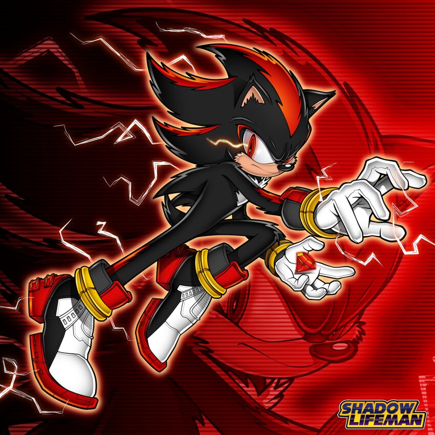 absurdres artist_name commentary english_commentary hedgehog_boy highres shadow_the_hedgehog shadowlifeman sonic_(live_action) sonic_(series) sonic_the_hedgehog_3_(movie)