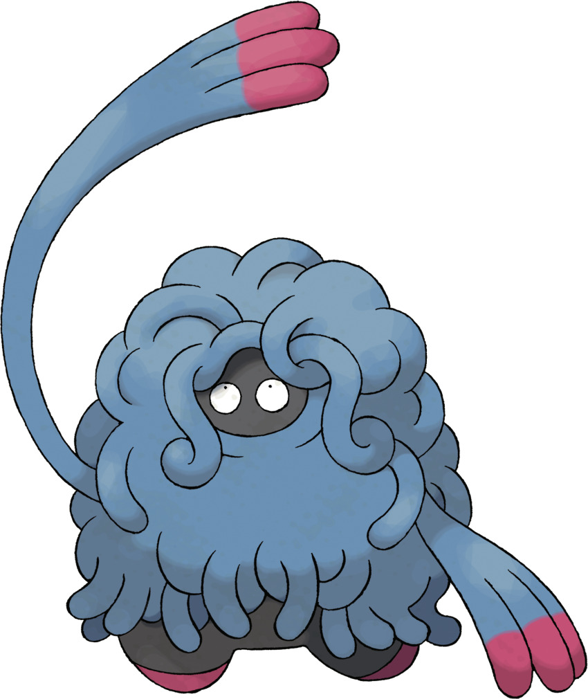 arm_up full_body gen_4_pokemon highres looking_up nintendo no_humans official_art pokemon pokemon_(creature) pokemon_dppt pokemon_focus solo sugimori_ken tangrowth third-party_source transparent_background