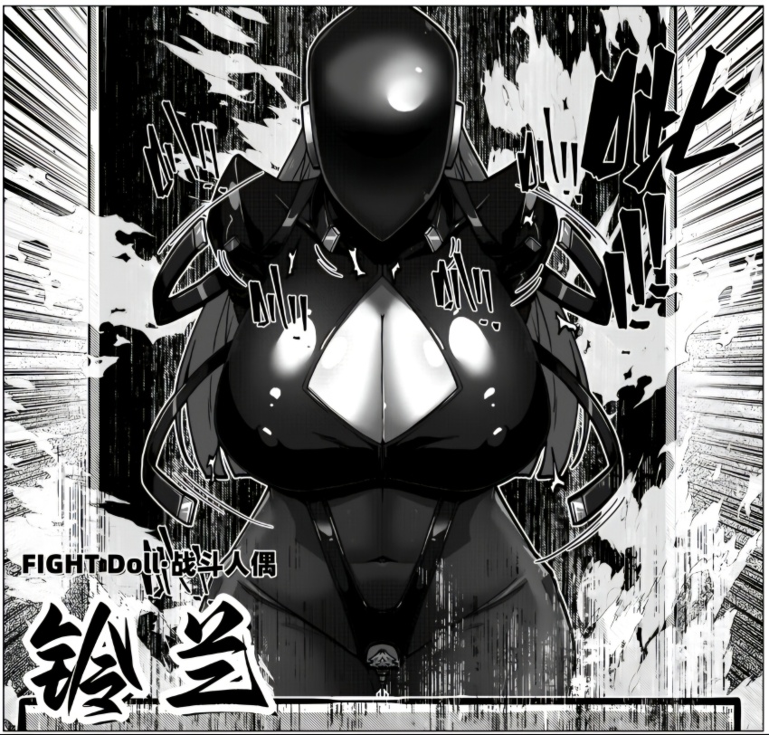 1girl absurdres breasts godletter highres huge_breasts tagme