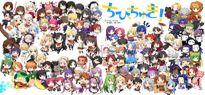 00s 10s 6+boys 6+girls aged_down ahoge alice_(fate) animal_ears aozaki_aoko aozaki_touko archer_(fate) arcueid_brunestud arima_miyako arthur_pendragon_(fate) artoria_pendragon_(fate) asagami_fujino assassin_(fate/zero) atalanta_(fate) bedivere_(fate) berserker_(fate/zero) black_hair blonde_hair brown_hair canvas_(object) caren_hortensia chibi child_assassin_(fate/zero) ciel_(tsukihime) closed_eyes cu_chulainn_(fate) cu_chulainn_(fate/stay_night) dark-skinned_female dark-skinned_male dark_skin diarmuid_ua_duibhne_(fate) diarmuid_ua_duibhne_(lancer)_(fate) dust_of_osiris easel elizabeth_bathory_(fate) elizabeth_bathory_(fate/extra) emiya_kiritsugu emiya_shirou enkidu_(fate) euryale_(fate) everyone fate/apocrypha fate/extra fate/extra_ccc fate/prototype fate/stay_night fate/zero fate_(series) female_assassin_(fate/zero) francis_drake_(fate) fujimura_taiga gakuran gawain_(fate) gilgamesh_(fate) gilgamesh_(immoral_biker_jacket)_(fate) gilles_de_rais_(caster)_(fate) gilles_de_rais_(fate) glasses green_hair hair_ribbon hairband hanabana_tsubomi hans_christian_andersen_(fate) hassan_of_the_cursed_arm_(fate) heracles_(fate) hibino_hibiki highres himuro_kane hisui_(tsukihime) homurabara_academy_school_uniform illyasviel_von_einzbern irisviel_von_einzbern iskandar_(fate) jinako_carigiri kara_no_kyoukai katsuragi_chikagi kayneth_archibald_el-melloi kishima_kouma kishinami_hakuno_(female) kishinami_hakuno_(male) knife koha-ace kohaku_(tsukihime) kokutou_azaka kokutou_mikiya kotomine_kirei kotomine_kirei_(fate/zero) kumari_kojika kuonji_alice kuzuki_souichirou len_(tsukihime) li_shuwen_(fate) li_shuwen_(young)_(fate) long_hair lugh_beowulf mahou_tsukai_no_yoru makidera_kaede mask matou_kariya matou_sakura matou_shinji matou_shinji_(fate/extra) matou_shinji_(true_appearance)_(fate/extra) medea_(caster)_(fate) medea_(fate) medusa_(fate) medusa_(rider)_(fate) mitsuzuri_ayako mordred_(fate) mordred_(fate/apocrypha) multicolored_hair multiple_boys multiple_girls nanako nanako_(tsukihime) nasu_kinoko neco-arc neco-arc_chaos nero_claudius_(fate) nero_claudius_(fate/extra) nursery_rhyme_(fate) nursery_rhyme_(fate/grand_order) official_alternate_costume okita_souji_(fate) okita_souji_(koha-ace) open_mouth orange_hair purple_hair rani_viii ranruu-kun red_hair ribbon riesbyfe_stridberg robin_hood_(fate) ryougi_shiki ryuudou_issei saber_(fate) saber_lion saegusa_yukika sajou_manaka sasaki_kojirou_(fate) school_uniform sessyoin_kiara shizuki_soujuurou short_hair siblings sion_eltnam_(type-moon) sion_eltnam_atlasia sisters skirt smile sola-ui_nuada-re_sophia-ri spartacus_(fate) stheno_(fate) tail tamamo_(fate) tamamo_no_mae_(fate) tohno_akiha tohno_shiki tohno_shiki_(2) tohsaka_rin tohsaka_tokiomi tongue tsukihime twins twintails type-moon uryuu_ryuunosuke very_long_hair vest wallachia waver_velvet white_hair white_len_(tsukihime) yumizuka_satsuki