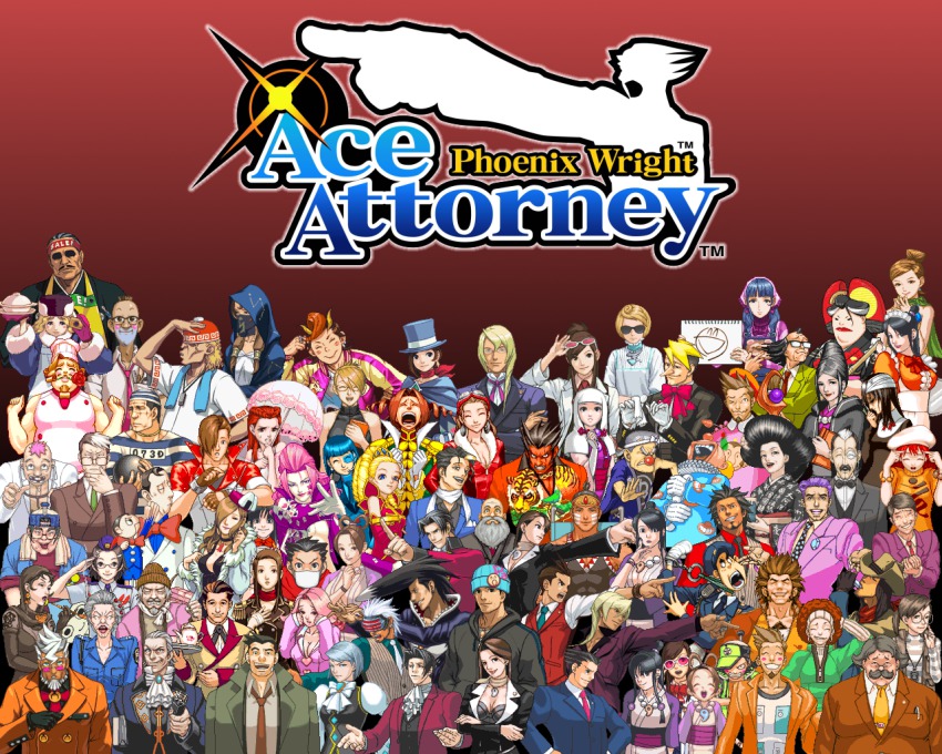 6+boys 6+girls absolutely_everyone ace_attorney acro_(ace_attorney) adjusting_eyewear adrian_andrews afro alita_tiala angel_starr apollo_justice apollo_justice:_ace_attorney april_may apron ascot ball_and_chain_restraint beanie bellboy_(ace_attorney) benjamin_woodman beret black_hair blonde_hair blue_hair book breasts brown_hair capcom character_request cleavage clown coat cody_hackins colored_skin copyright_name cup dahlia_hawthorne damon_gant daryan_crescend dee_vasquez desiree_delite dick_gumshoe director_hotti elise_deauxnim ema_skye epaulettes everyone eyewear_on_head facial_hair formal_clothes frank_sahwit franziska_von_karma furio_tigre glasses goatee godot_(ace_attorney) goggles goggles_on_head gradient_background grey_hair guy_eldoon hair_bun hair_rings hat headband hood ini_miney iris_(ace_attorney) jake_marshall japanese_clothes jean_armstrong kimono klavier_gavin kristoph_gavin lamiroir_(ace_attorney) lana_skye large_breasts larry_butz lisa_basil logo lotta_hart luke_atmey machi_tobaye magatama maggey_byrde maid_headdress manfred_von_karma marvin_grossberg mask matt_engarde max_galactica maya_fey medium_breasts mia_fey mike_meekins miles_edgeworth moe_(ace_attorney) morgan_fey multicolored_hair multiple_boys multiple_girls mustache necktie official_art official_wallpaper olga_orly orange_hair parasol pearl_fey penny_nichols phoenix_wright phoenix_wright:_ace_attorney phoenix_wright:_ace_attorney_-_justice_for_all phoenix_wright:_ace_attorney_-_trials_and_tribulations pink_hair plum_kitaki pointing police police_uniform prison_clothes purple_hair red_background red_hair red_skin redd_white regina_berry richard_wellington ringlets ron_delite saibanchou_(gyakuten_saiban) sal_manella salute scar scarf single_hair_bun sketchbook small_breasts spark_brushel stethoscope suit sunglasses teacup teapot terry_fawles the_judge_(ace_attorney) top_hat trucy_wright turner_grey two-tone_hair umbrella vera_misham victor_kudo viola_cadaverini waitress wendy_oldbag white_hair will_powers winfred_kitaki winston_payne wocky_kitaki yanni_yogi