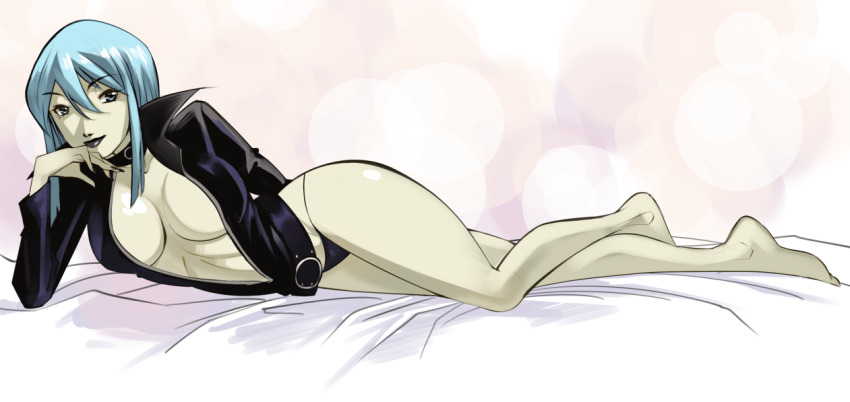 1girl atlus breasts devil_summoner devil_summoner:_soul_hackers devil_summoner_(series) feet megami_tensei nemissa reference solo thelivingdisappointment