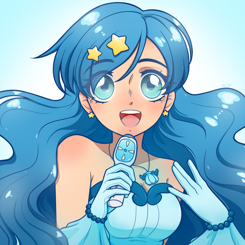 absurdres highres houshou_hanon houshou_hanon_(mermaid) mermaid_melody_pichi_pichi_pitch non-web_source