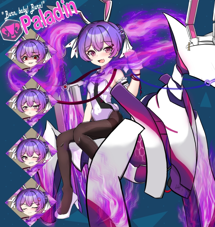 character_profile fire highres honkai_(series) honkai_impact_3rd paladin purple_fire purple_hair twintails