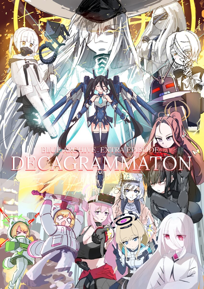 &gt;_&lt; 6+girls aris_(blue_archive) aris_(mecha_suit)_(blue_archive) artist_collaboration artist_request avant_garde_(blue_archive) blue_archive character_request commentary_request darkmin2p053er eimi_(blue_archive) ein_(blue_archive) english_text foreshortening ganma_(nicoseiga52595768) gun hakuita highres himari_(blue_archive) holding holding_gun holding_weapon kei_(blue_archive) kei_(new_body)_(blue_archive) koppepan_agp malkuth_(blue_archive) midori_(battlesuit)_(blue_archive) midori_(blue_archive) momoi_(battlesuit)_(blue_archive) momoi_(blue_archive) multiple_girls ohr_(blue_archive) pantyhose rio_(blue_archive) rio_(bodysuit)_(blue_archive) sof_(blue_archive) takamalu08_12 thighhighs toki_(blue_archive) tyonar22 weapon wu-234 yuzu_(blue_archive) yuzu_(pilot_suit)_(blue_archive)
