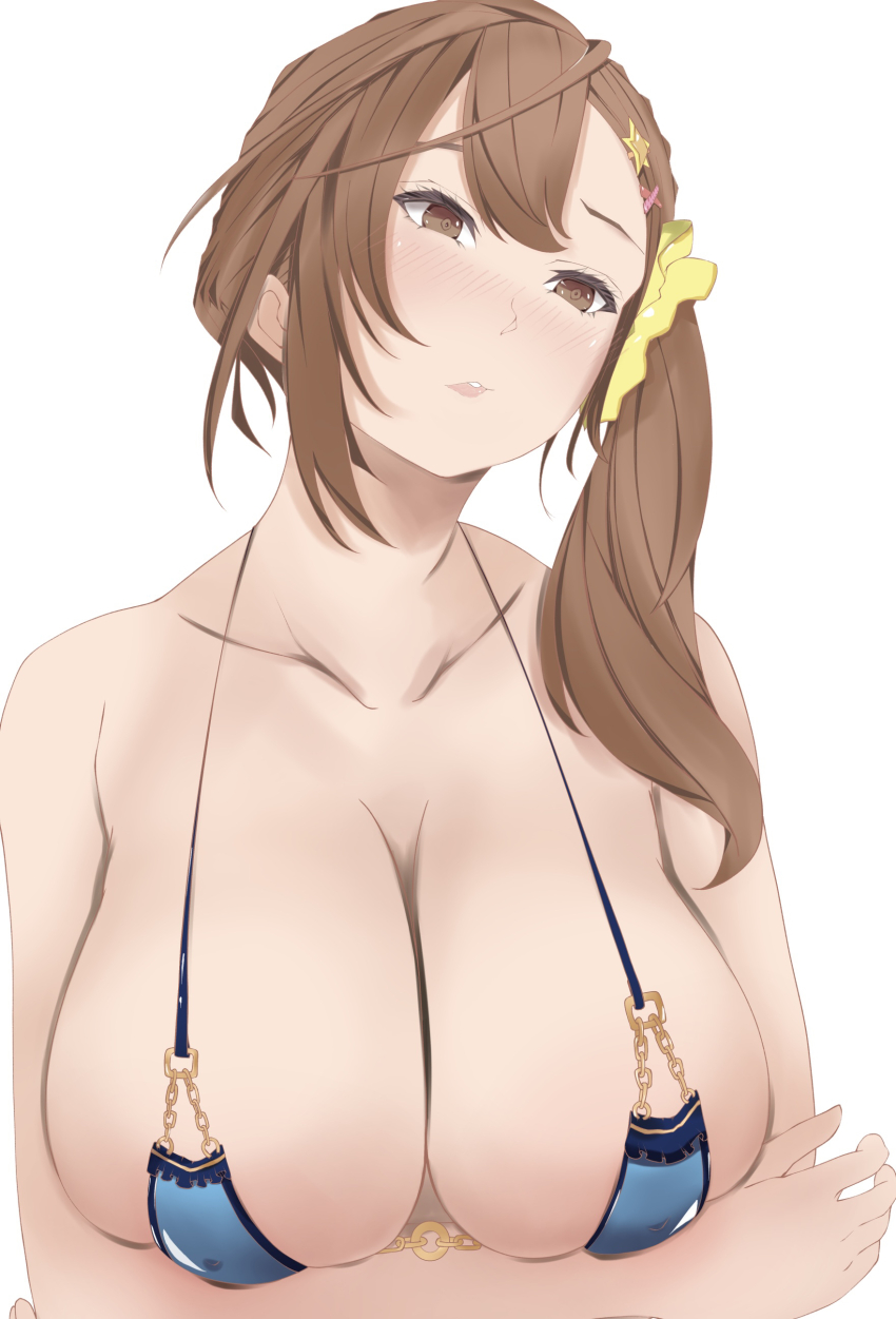 1girl absurdres bikini breasts dead_or_alive highres large_breasts misaki_(doa) solo swimsuit