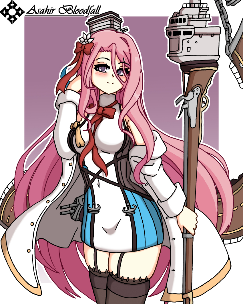 1girl absurdres asahir azur_lane highres lexington_(azur_lane) pink_hair tagme