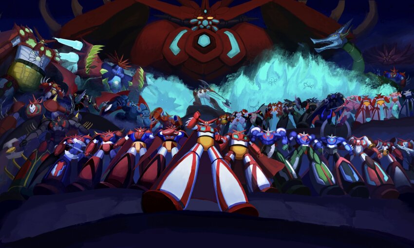 annotation_request apocrypha_getter_robo_darkness arm_blade armor aura axe battle_axe biomechanical black_armor black_getter blue_armor cape dino_getter dino_getter-1 everyone full_body getter-1 getter-1_(getter_darkness) getter-1_(getter_robo_hien) getter_1_(new_getter_robo) getter_arc getter_dragon getter_emperor getter_go getter_honghu getter_noir_g getter_q getter_rekka getter_robo getter_robo_(classic) getter_robo_arc getter_robo_daikessen! getter_robo_devolution getter_robo_g getter_robo_go getter_robo_hien getter_robo_high getter_saint_dragon getter_ten god_getter green_armor hand_on_own_hip hand_up highres holding holding_axe in-franchise_crossover ll2759339 mecha mecha_focus mechanical_wings multicolored_armor multiple_persona neo_getter-1 new_getter_robo non-humanoid_robot pink_armor prototype_getter red_armor red_cape robot robot_dragon shin_dragon shin_getter-1 shin_getter_dragon shin_getter_robo shin_getter_robo_vs_neo_getter_robo shin_getter_tarak silhouette standing super_robot weapon white_armor wings yellow_eyes