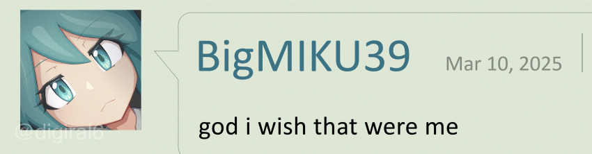 1girl :&lt; absurdres aqua_eyes aqua_hair artist_name commentary_request dated deviantart digiral english_text frown god_i_wish_that_were_me_(meme) hair_between_eyes hatsune_miku highres looking_at_viewer meme solo vocaloid