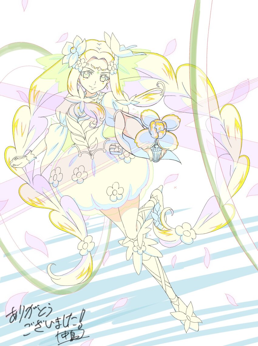cure_felice hanami_kotoha highres jin_x103 mahou_girls_precure! precure