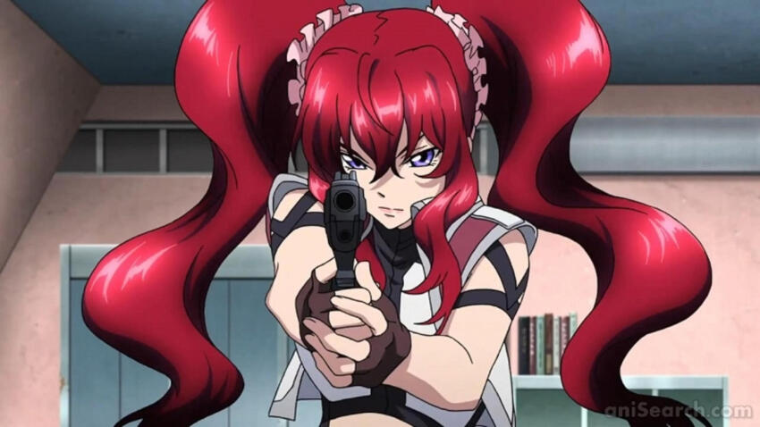 cross_ange deviantart_sample highres hilda_(cross_ange) hildegard_schlievogt image_sample lesbian_flag mecha_pilot_suit non-web_source red_hair yuri