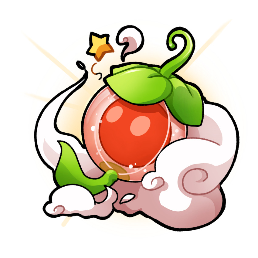 cloud groundcherry_(plants_vs._zombies) highres lantern leaf looking_up no_mouth paper_lantern plant plant_focus plants_vs._zombies plants_vs._zombies_2 plants_vs._zombies_2_(chinese) red_eyes shenmeshihou simple_background solid_oval_eyes star_(symbol) transparent_background