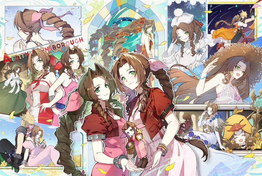 1boy 1girl aerith_gainsborough aerith_gainsborough_(chocobo_suit) aerith_gainsborough_(fairy_of_snowfall) aerith_gainsborough_(garnet&#039;s_gown) aerith_gainsborough_(prism_dress) aerith_gainsborough_(red_dress) aerith_gainsborough_(rosy_battle_suit) aerith_gainsborough_(sunny_robe) animal_hood aqua_nails armlet armor artist_name back-to-back back_bow backless_dress backless_outfit bangle bare_shoulders basket beach bead_bracelet beads belt bikini bird_hood black_bodysuit black_choker black_gloves black_pants black_vest blonde_hair blue_flower blue_ribbon blue_rose blue_sky blush bodysuit boots bow bracelet braid braided_ponytail breasts brown_hair cardigan cat_princess character_name chocobo choker church cleavage cleavage_cutout closed_eyes closed_mouth clothing_cutout cloud_strife coat cosplay couple cowboy_shot crisis_core_final_fantasy_vii cropped_jacket detached_sleeves dissidia_final_fantasy dress dress_flower falling_petals fang field final_fantasy final_fantasy_ix final_fantasy_tactics final_fantasy_vii final_fantasy_vii_ever_crisis final_fantasy_vii_rebirth final_fantasy_vii_remake finger_to_mouth fingerless_gloves fireworks flamenco_dress flower flower_basket flower_choker flower_field frilled_dress frills full_body fur-trimmed_coat fur_trim garnet_til_alexandros_xvii garnet_til_alexandros_xvii_(cosplay) gloves gold_trim green_skirt hair_bow hair_flower hair_ornament hair_ribbon halter_dress halterneck hand_on_another&#039;s_back happy hat headscarf hetero highres holding holding_basket holding_flower holding_staff hood jacket jewelry juliet_sleeves kingdom_hearts kingdom_hearts_ii light_blush lily_(flower) locked_arms long_dress long_hair long_skirt long_sleeves low_ponytail materia medium_breasts multiple_views nail_polish official_alternate_costume one_eye_closed onesie open_mouth orange_dress outdoors own_hands_together pants parted_bangs petals pink_bikini pink_dress pink_ribbon plunging_neckline polka_dot polka_dot_bow ponytail puffy_long_sleeves puffy_short_sleeves puffy_sleeves purple_belt red_bow red_flower red_jacket red_ribbon red_sleeves ribbon ribbon_choker ring ringlets rose see-through_clothes see-through_sleeves short_hair short_sleeves shoulder_armor sideboob sidelocks single_braid skirt sky smile snowflakes spiked_hair staff stained_glass strapless strapless_dress straw_hat sun_hat sweater sweater_dress swimsuit swinging tiara two-tone_dress v vest wavy_hair white_cardigan white_coat white_dress white_flower white_gloves white_sleeves white_sweater winter_clothes winter_coat yellow_flower yellow_petals zidane_tribal zidane_tribal_(cosplay)