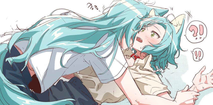 2girls aqua_hair bang_dream! blush highres hikawa_hina hikawa_sayo incest long_hair multiple_girls seza_(enlwnaos) short_hair siblings sisters twincest twins yuri