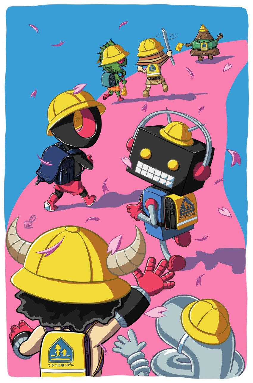 6+boys aged_down android armor artist_request atlantis_(kinnikuman) black_hole_(kinnikuman) buffaloman child clenched_hands dougi evil_smile faceless grin headphones highres kinnikuman mask mister_khamen monster_boy multiple_boys muscular no_eyes no_mouth outdoors pectorals red_background sharp_teeth simple_background smile springman_(kinnikuman) stecase_king teeth the_mountain_(kinnikuman) walking wrestling wrestling_outfit