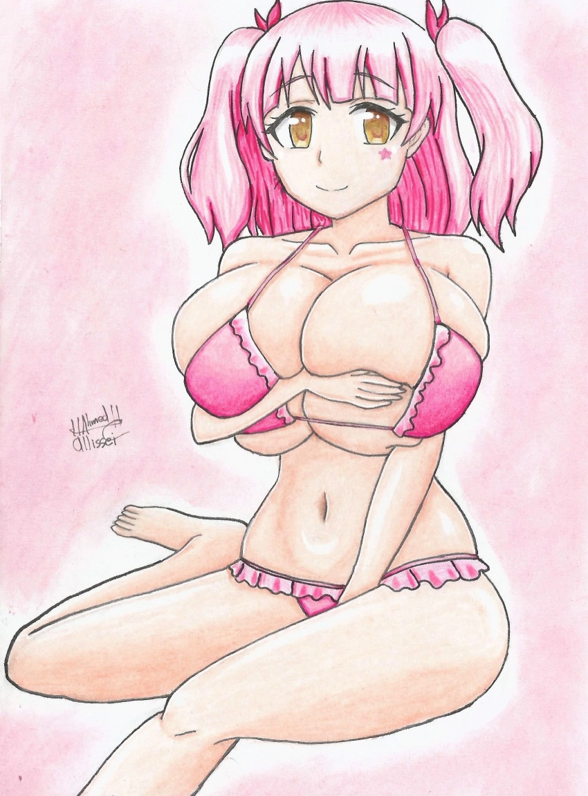 1girl allissei--ali bikini fujinoki_nene hajimete_no_gal highres swimsuit