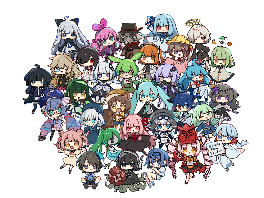 4boys 6+girls :3 :o a.i._voice adachi_rei ahoge amehare_hau animal_ears annotated arms_between_legs behind-the-head_headphones beret black_bodysuit black_dress black_eyes black_gloves black_hair black_jacket black_romper black_shirt black_skirt blue_dress blue_eyes blue_hair blue_hairband blue_hat blue_kimono blue_necktie blue_serafuku blunt_bangs bodysuit bright_pupils brown_hair cat_ears cevio chibi closed_mouth coefont coeiroink colored_inner_hair covered_face cropped_jacket diamond_hair_ornament dog_ears double_bun dress drill_hair eel_hat en_(coeiroink) faceless faceless_female fang fingerless_gloves floating_headgear flower glasses gloves green_eyes green_hair green_shorts grey_hair grey_shirt grey_skirt grey_thighhighs hair_bun hair_flower hair_ornament hair_over_one_eye hairband halo hammer hand_on_own_hip hand_up hashtag hat hatsune_miku headgear headphones heterochromia highres holding holding_flower holding_hammer holding_pocket_watch holding_sign hood hood_down hooded_jacket jacket japanese_clothes jitome kafu_(cevio) kaku_(coeiroink) kamitsubaki_studio kasukabe_tsumugi kazehiki_(utau) key keyhole kimono knees_up kotonoha_akane kotonoha_aoi kzn_(cevio) long_hair long_sleeves looking_at_viewer losa-chan low-tied_sidelocks low_ponytail low_twintails mallet mana_(coeiroink) mask mask_on_head meimei_himari minasoko_minami_(utau) mochiko-san_(voicevox) monster_girl mouth_hold multicolored_eyes multicolored_hair multiple_boys multiple_girls necktie nene_nene nizimine_kakoi nurse nurse_cap ohoshi_(coeiroink) one_eye_closed one_side_up onikko_hunter_tsuina-chan open_clothes open_jacket open_mouth orange_eyes orange_hair otomachi_una otomachi_una_(talkex) pink_dress pink_eyes pink_hair plague_doctor_mask plant_girl plant_roots pocket_watch poncho ponytail puffy_short_sleeves puffy_sleeves purple_eyes purple_flower purple_hair purple_jacket purple_rose radio_antenna raira_(utau) red_eyes red_flower red_necktie romper rose sash sayonaka_megumo school_hat school_uniform see-through_clothes see-through_sleeves semi-rimless_eyewear serafuku shirt short_hair short_hair_with_long_locks short_sleeves shorts sidelocks sign simple_background sitting skirt sleeveless sleeveless_shirt sleeves_past_fingers sleeves_past_wrists smile suspender_shorts suspenders suzuki_tsudumi symbol-shaped_pupils talkex tentacle_legs thighhighs tokina_shigure touhoku_zunko triangle_mouth tsuchine_zumo tsuina-chan tsukuyomi-chan tsukuyomi_ai tsukuyomi_shouta turtleneck turtleneck_dress twin_drills twintails two_side_up urone_if utau v very_long_hair vocaloid voiceroid voicevox waist_sash watch white_background white_dress white_hair white_jacket white_necktie white_pupils wide_sleeves x-shaped_pupils yellow_dress yellow_eyes yellow_shirt yuzuki_yukari zipper zundamon