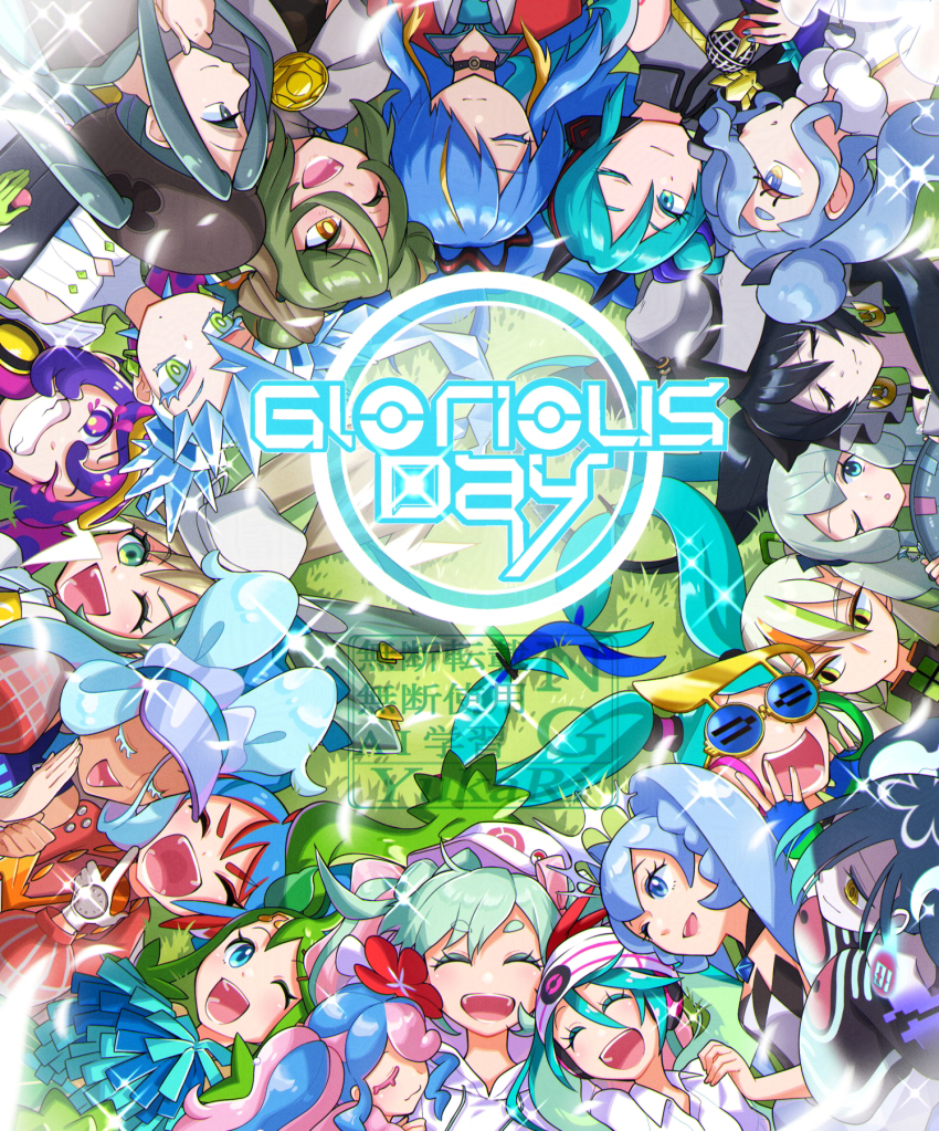 bug_miku_(project_voltage) dark_miku_(project_voltage) dragon_miku_(project_voltage) fairy_miku_(project_voltage) fighting_miku_(project_voltage) fire_miku_(project_voltage) flying_miku_(project_voltage) ghost_miku_(project_voltage) grass_miku_(project_voltage) ground_miku_(project_voltage) hatsune_miku highres ice_miku_(project_voltage) miku_day multiple_girls nintendo poison_miku_(project_voltage) pokemon project_voltage psychic_miku_(project_voltage) rock_miku_(project_voltage) steel_miku_(project_voltage) twintails vocaloid water_miku_(project_voltage) yukari_(yukari21653710)