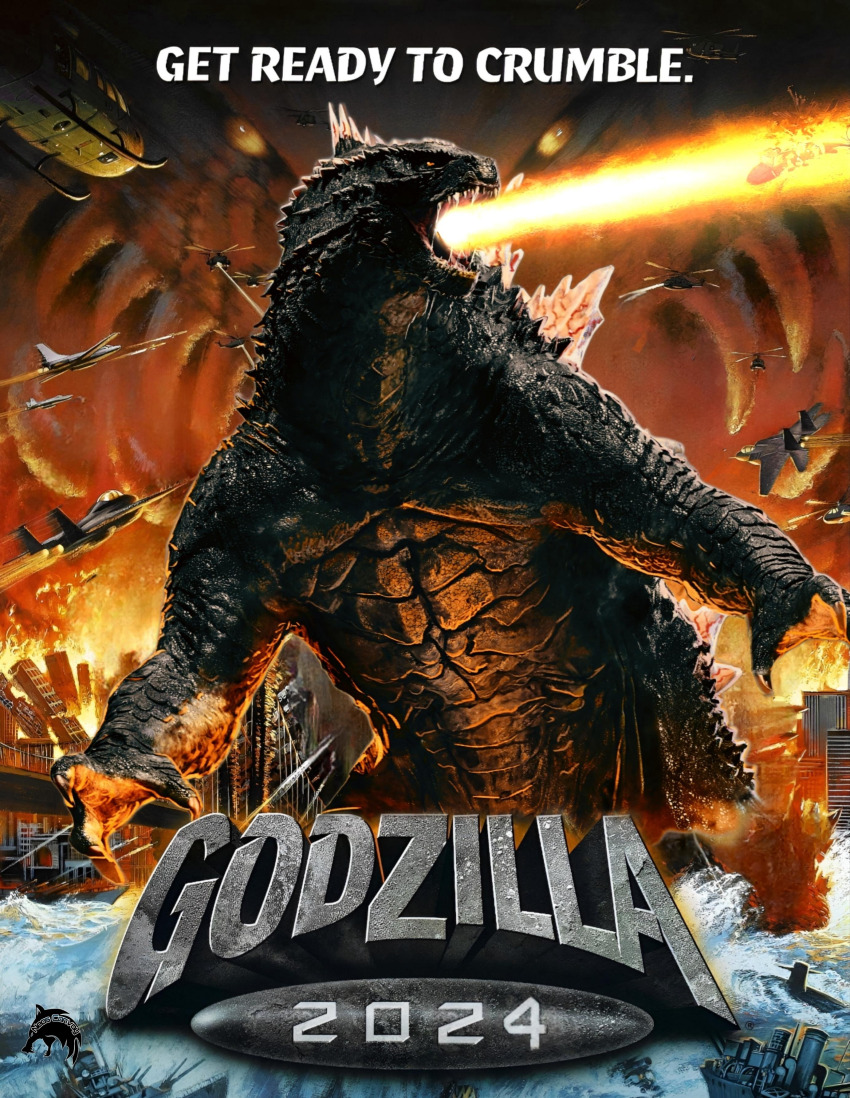 2others absurdres aircraft airplane atomic_breath attack_helicopter battle battleship breath_weapon building city claws crossover destruction dorsal_fin energy energy_beam fighter_jet giant giant_monster godzilla godzilla_(monsterverse) godzilla_(series) godzilla_2000:_millennium godzilla_evolved godzilla_x_kong:_the_new_empire helicopter highres kaiju king_kong_(series) legendary_pictures military_vehicle monster monsterverse mouth_beam multiple_others neos_convoy orga_(godzilla) plasma plasma_beam ship submarine third-party_edit toho warship water watercraft