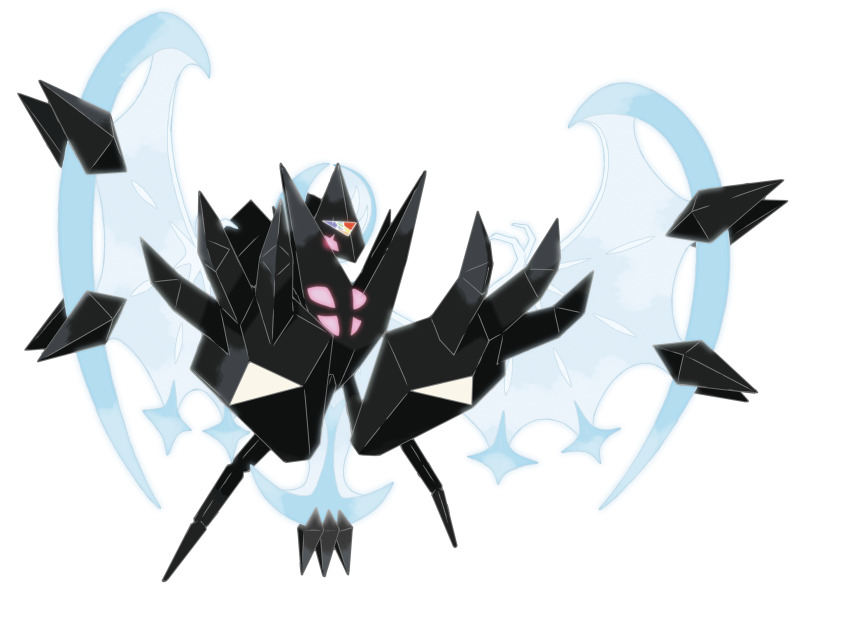 alternate_form artist_request claws full_body fusion gen_7_pokemon highres legendary_pokemon necrozma necrozma_(dawn_wings) nintendo no_humans official_art pokemon pokemon_(creature) pokemon_focus pokemon_usum solo third-party_source transparent_background