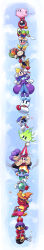 6+others bio_spark birdon_(kirby) bonkers bronto_burt bugzzy burning_leo capsule_j chilly_(kirby) clinging cloud cloudy_sky everyone flying flying_sweatdrops gim_(kirby) halberd_(airship) hanging_on_another highres holding holding_umbrella hone_(sky_cubes) kabu_(kirby) kirby kirby_(series) kirby_super_star knuckle_joe kracko long_image multiple_others nintendo plasma_wisp poppy_bros_jr rocky_(kirby) scarfy simirror sir_kibble sky smile star_(symbol) sword_knight tac_(kirby) tall_image umbrella waddle_dee waddle_doo wheelie_(kirby) 