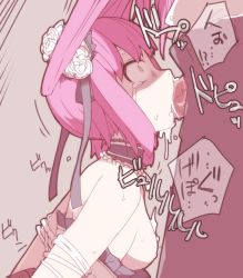 1boy 1girl bare_shoulders bdsm blush bondage bound breasts choker collarbone crying cum cum_in_mouth cum_on_body deepthroat dress euryale_(fate) fate/grand_order fate/hollow_ataraxia fate_(series) fellatio forced frilled_choker frilled_dress frills grabbing_another&#039;s_hair grabbing_another&#039;s_twintails grey_background hairband hetero irrumatio lolita_hairband long_hair nipples nns_(sobchan) oral penis purple_hair restrained ribbon sidelocks simple_background sleeveless sleeveless_dress small_breasts solo_focus tears translation_request twintails very_long_hair wide-eyed rating:Explicit score:285 user:Yavie