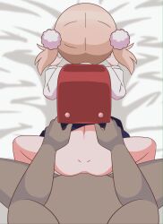 1boy 1girl absurdres age_difference animated backpack bag bed bed_sheet blonde_hair censored clothed_female_nude_male dark-skinned_male dark_skin dimples_of_venus doggystyle erection facing_away fat fat_man from_behind grabbing_from_behind hair_ornament hetero highres hokanohito indie_virtual_youtuber live2d loli moaning mosaic_censoring nude on_bed penis pleated_skirt pom_pom_(clothes) pom_pom_hair_ornament pov pov_crotch pov_hands randoseru sex sex_from_behind shigure_ui_(vtuber) shigure_ui_(vtuber)_(young) size_difference skirt socks sound torso_grab twintails video virtual_youtuber rating:Explicit score:1786 user:HomeStruck