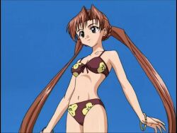  3girls animated aria_(sister_princess) asphyxiation ass bikini bikini_bottom_only black_bikini blue_hair breasts brown_eyes brown_hair cloud cloudy_sky collarbone diving diving_mask drowning floral_print_bikini goggles jewelry multiple_girls navel necklace partially_submerged purple_eyes rinrin_(sister_princess) sakuya_(sister_princess) short_hair sister_princess sky smile snorkel solo swimsuit tagme tank_top tankini twintails video wading water  rating:Sensitive score:4 user:Kevinyu274