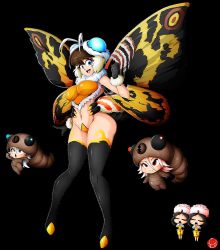  5girls baby blue_eyes blue_hair brown_eyes brown_hair bug caterpillar cosplay family godzilla_(series) humanization bug kaiju monster monster_girl mother_and_child mothra multiple_girls parent_and_child pink_hair red_eyes revealing_clothes shobijin siblings silkworm sisters toho twins witchking00 worm  rating:Sensitive score:39 user:LivingCorpse