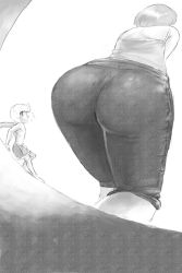 ass butt_crack giant giantess huge_ass shorts shrinking sweatdrop rating:Questionable score:16 user:daminol1