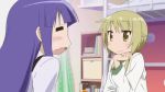  4girls ^_^ animated anime_screenshot blonde_hair blush chain-link_fence closed_eyes collarbone fence happy hinata_yukari ichii_yui long_hair lowres matsumoto_yoriko multiple_girls nonohara_yuzuko otomad pink_hair purple_eyes purple_hair red_eyes school_uniform short_hair smile sound surprised video yellow_eyes yuyushiki  rating:General score:75 user:Jerl