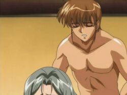  00s 1boy 1girl 2007 age_difference animated animated_gif ass bouncing_breasts breasts classmate_no_okaa-san closed_eyes doggystyle grey_hair jun_igarashi keiko_nagumo long_hair lowres mature_female mole mole_under_mouth nipples nude older_woman_and_younger_man sex sex_from_behind tagme teacher_and_student thighs  rating:Explicit score:12 user:Jellende2065