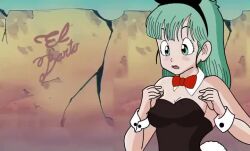  1girl animal_ears animated breasts breasts_out bulma dragon_ball el_barto fake_animal_ears leotard looping_animation medium_breasts nipples nude outdoors playboy_bunny presenting rabbit_ears solo sound tagme video  rating:Explicit score:45 user:AhegaopA