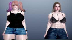 1futa 1girl 3d animated bad_tag breasts female_focus futa_with_female futanari honey_select huge_breasts large_breasts large_penis penis potaklulu sex size_difference tagme video