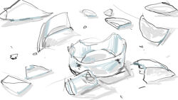  broken_glass glass glass_shards highres no_humans object_focus simple_background still_life tsukumizu_yuu white_background 