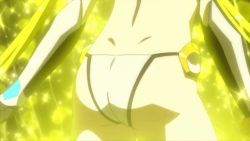  1girl animated animated_gif ass ass_expansion breast_expansion breasts large_breasts ore_twintail_ni_narimasu shindou_erina tailyellow  rating:Questionable score:99 user:Javom